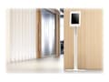 Miniatyrbilde 4 av 5: Neomounts FL15-650WH1 - Stativ - for nettbrett - låsbar - hvit - skjermstørrelse: 9.7", 10.1", 10.2", 10.4", 10.5", 10.9", 11" - gulvmonterbar - for