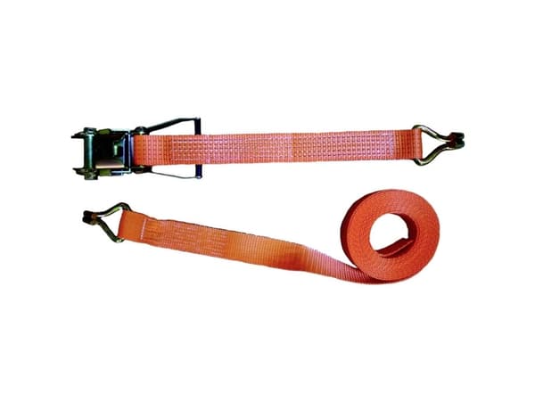 Target Ladungssicherung 90636 Todelt spænderem (L x B) 8 m x 50 mm Skralde EN 12195