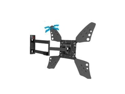Barkan Mounting Systems 3400L, 177,8 cm (70"), 200 x 100 mm, 600 x 400 mm, 0 - 10°, 90°, Sort