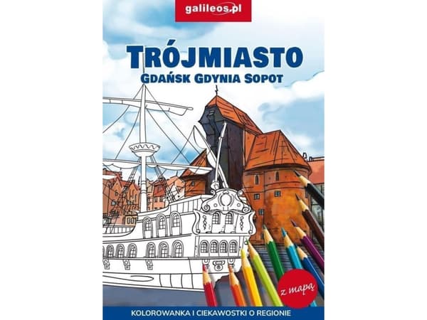 Tricity - Gdansk - Gdynia - Sopot - målarbok