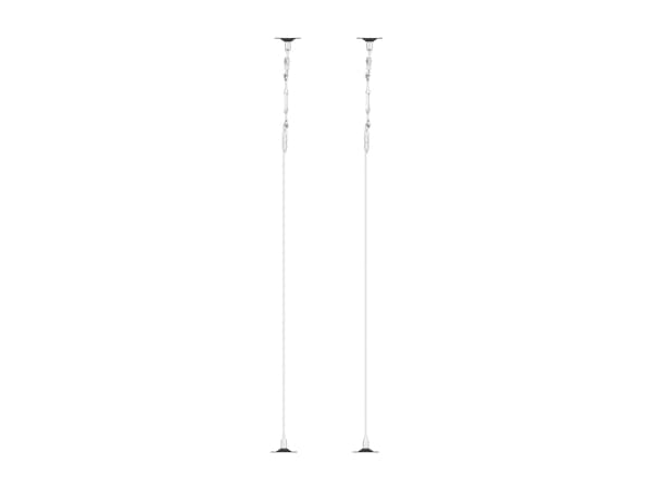 Multibrackets M Pro Series - Monteringskomponent (wire) - for mantel - 6 m - stål - kan monteres fra gulv til tak