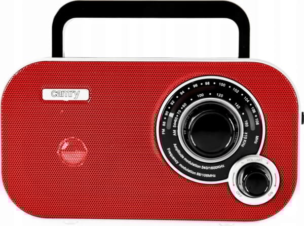 Camry CR 1140 red Radio