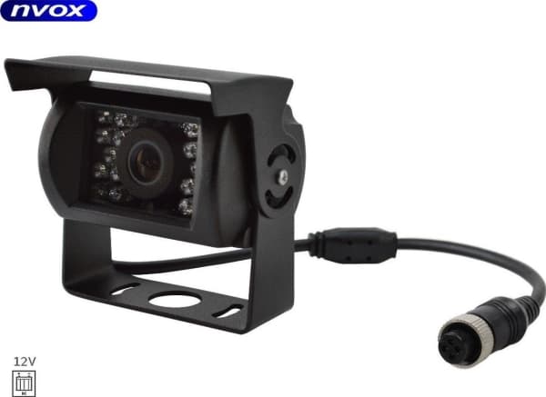 Nvox auton peruutuskamera 4pin cmos metallikotelossa 12v