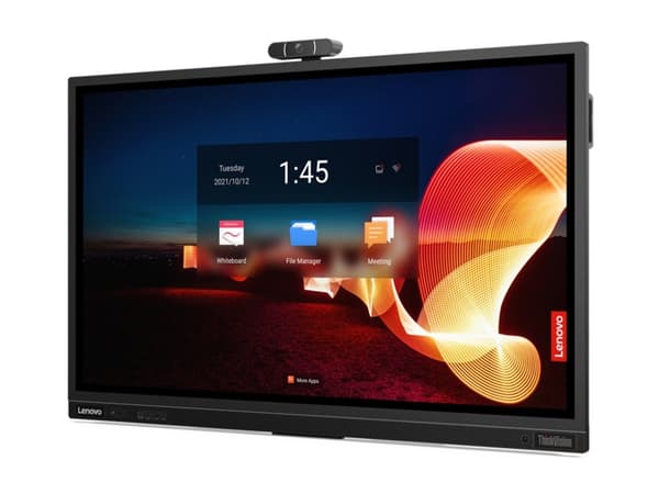 Lenovo ThinkVision T65, 165.1 cm (65"), 3840 x 2160 pixels, 4K Ultra HD, LED, 8 ms, Black musta