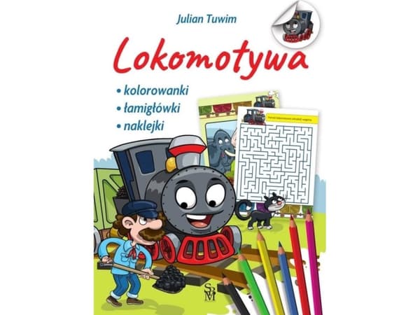 Veturi: Värityssivut, palapelit, tarrat