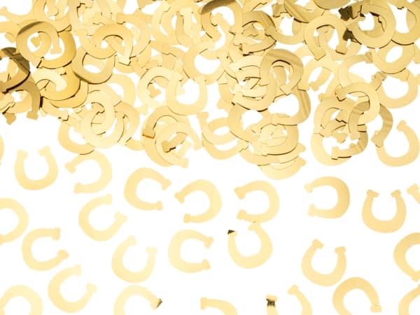PartyDeco KONS4-019, Confetti cannon, Gold, 1 colours, Circle, Foil, Theme party