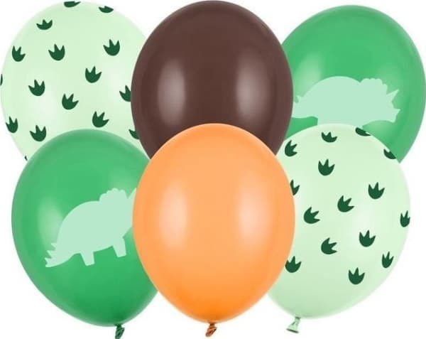 PartyDeco SB14P-335-000-6, Lekeballong, Latex, Assorterte farger, Bilde, Party (selskap), Universell