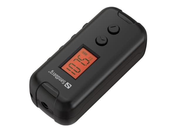 Sandberg Pocket Radio FM AAA-paristolle, kannettava, FM, 76 - 109 MHz, 300 - 8000 Hz, 55 dB, keltainen