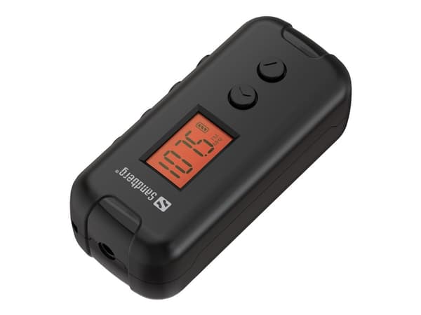 Sandberg Pocket Radio FM AAA-paristolle, kannettava, FM, 76 - 109 MHz, 300 - 8000 Hz, 55 dB, keltainen