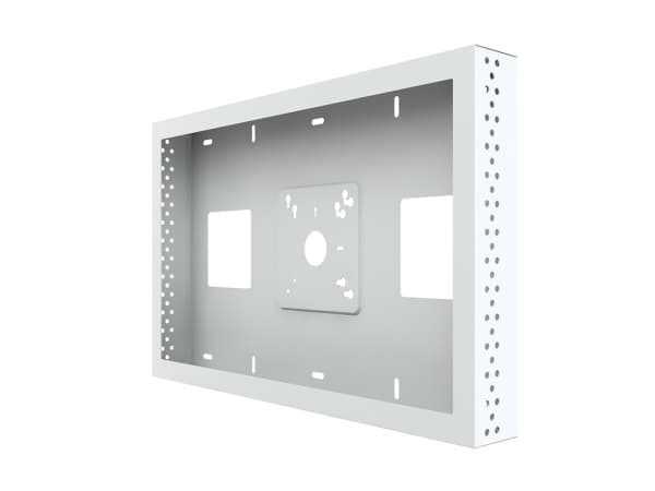 Multibrackets M Pro Series - Innhegning - ventilert - for LCD-skjerm - låsbar - stål - hvit - skjermstørrelse: 22" - veggmonterbar - for LG 22SM3G