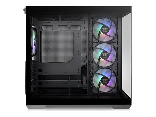 Thermaltake View 380 TG ARGB - Mid tower - ATX - genomskinlig sidopanel (härdat glas) - ingen strömförsörjning (ATX) - hortensia blå - USB/ljud
