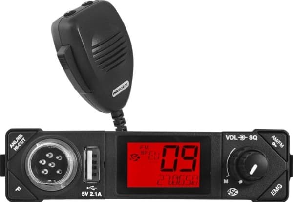 CB Radio President PS RADIO CB PRESIDENT BILL ASC AM/FM 12V+USB 2.1A NYHET.