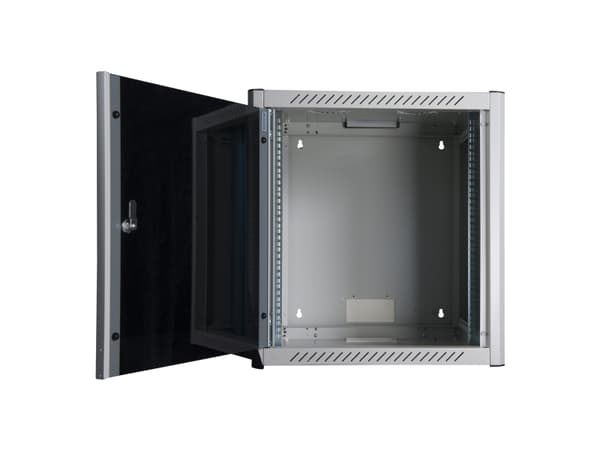 Lanview by Logon - Telinekaappi - 60 x 56 - seinäasennettava - valkoinen, RAL 7035 - 12U - 19"