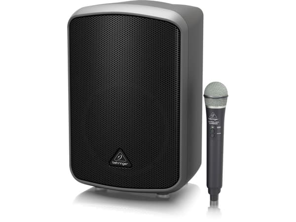 Behringer EUROPORT MPA200BT, 2-tie, 200 W, D, musta, LCD, Kaapeli & langaton
