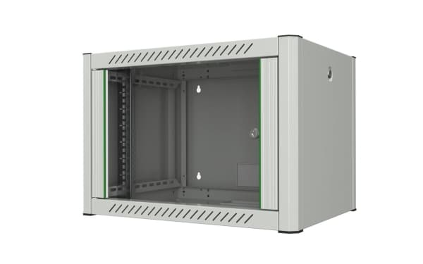 Lanview by Logon - Rack skåp - 60 x 45, pro - väggmontering - vit, RAL 7035 - 7U - 19"