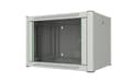 Miniatyrbild 3 av 5: Lanview by Logon - Rack skåp - 60 x 45, pro - väggmontering - vit, RAL 7035 - 7U - 19"