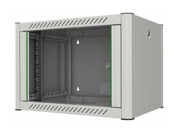 Lanview by Logon - Rack skåp - 60 x 45, pro - väggmontering - vit, RAL 7035 - 7U - 19"