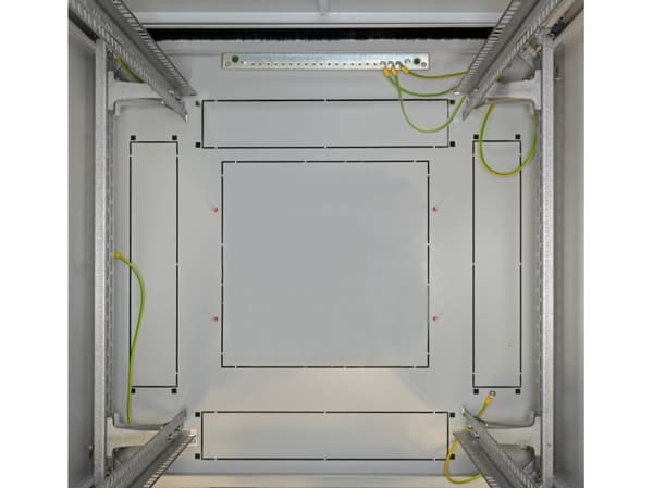 EFB Elektronik PRO-3380GR.G1SV, Fristående rack, 33U, 1360 kg, Grå
