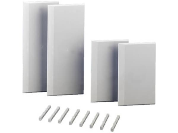 Hensel FP VS 10 Låseplade (B x H) 270 mm x 180 mm Plastic Grå 1 stk