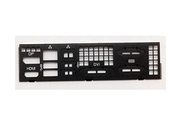 Supermicro MCP-260-00072-0B, Rack, I/O shield, Black, X9SKV