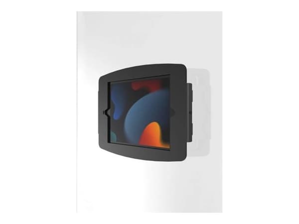 Compulocks iPad Air M2 & M3 13", Apex Secured Enclosure Wall Mount - Black - Hölje - för surfplatta - glasfäste, utrymme - låsbar - höggradig alumini