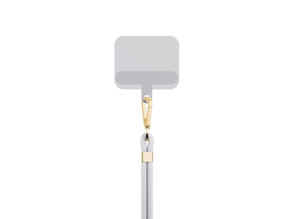 Smycz do telefono - 3mk EasyClip - Hvit (gull)