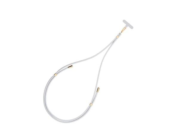 Smycz do telefono - 3mk EasyClip - Hvit (gull)