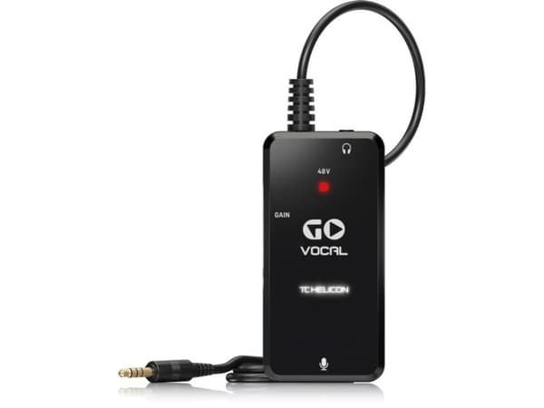 TC Helicon GO Vocal -mikrofoniliitäntä mobiililaitteille