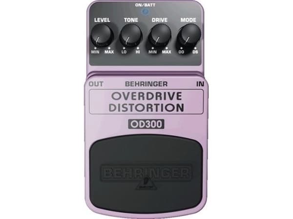 Behringer OD300, Lila, Svart, AC, Batteri