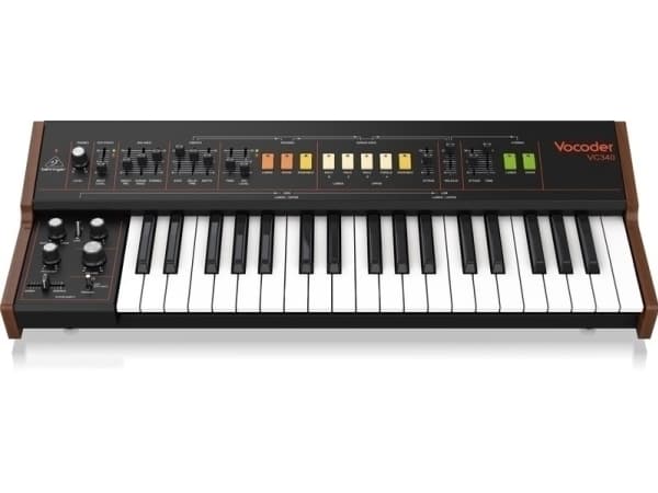 Behringer Synthesizer Vocoder VC340, Analog synthesizer, Robotic voice effects, Svart, AC, Storbritannien