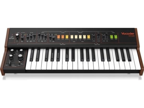 Behringer Synthesizer Vocoder VC340, Analog synthesizer, Robotic voice effects, Svart, AC, Storbritannien