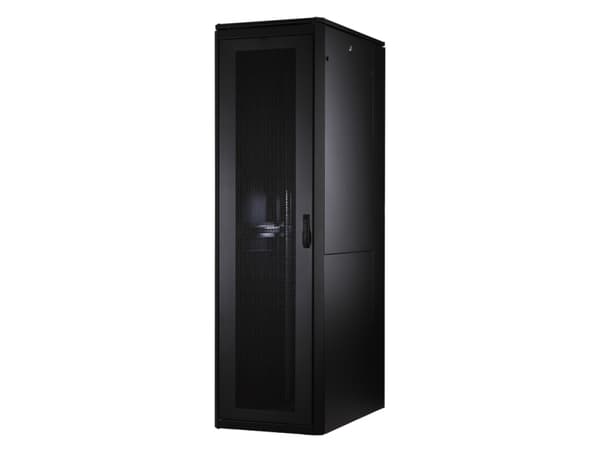 Lanview by Logon - Rack skåp - 80 x 120, server line - fristående - svart, RAL 9005 - 42U - 19"