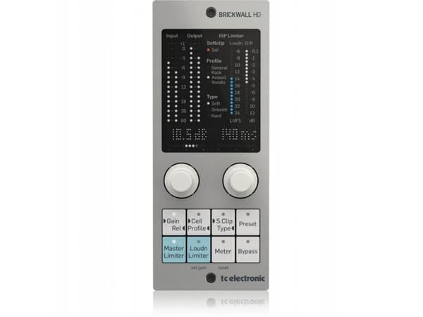 TC Electronic Brickwall HD-DT Brickwall plug-in med fysisk styrenhet
