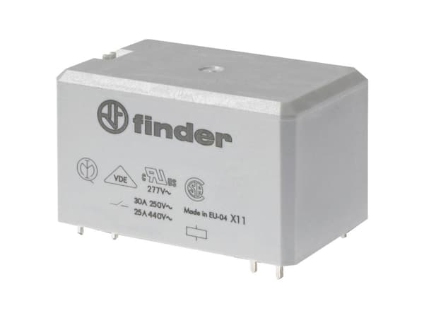 Finder 66.22.9.012.1300 Printrelæ 12 V/DC 30 A 2 x sluttekontakt 1 stk