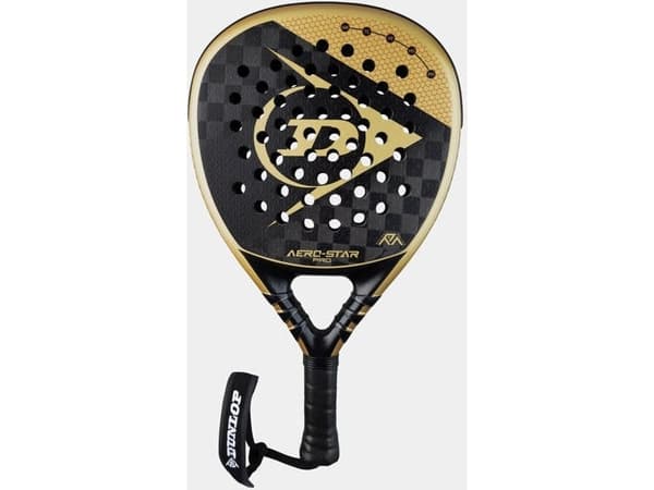 Padel racket Dunlop AERO-STAR PRO 16K Carbon 370g, Ramiro Moyano