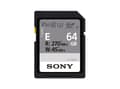 Miniatyrbild 4 av 4: Sony E Series SF-E64A - Flash-minneskort - 64 GB - Video Class V30 / UHS-I U3 / Class10 - SDXC UHS-II