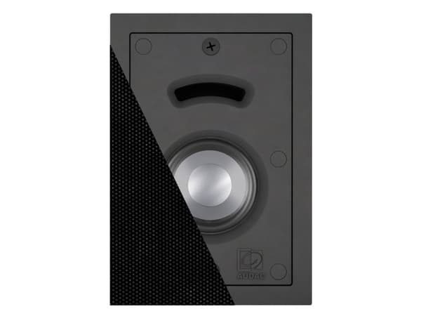 AUDAC GLM02, Hårt galler, Svart, Rektangulär, MERO2, 98,1 mm, 3,3 mm