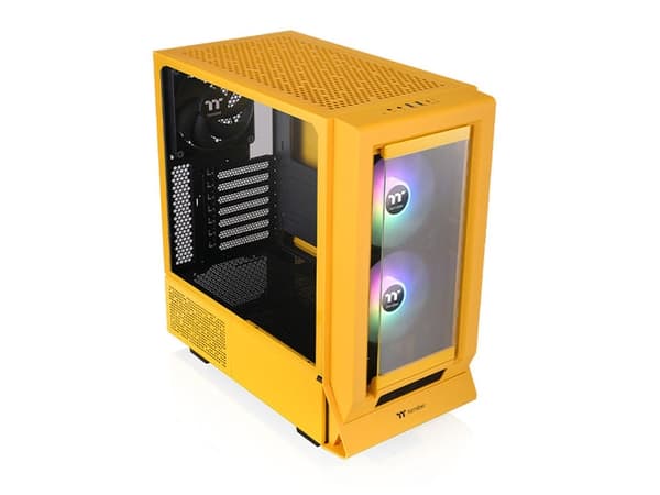 Thermaltake Ceres - - sidepanel med vindu (herdet glass) - ingen strømforsyning - hydrangea blue - USB/lyd