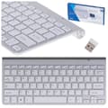 Miniatyrbillede 1 af 10: Trådløst Bluetooth Smart TV tastatur, sølv