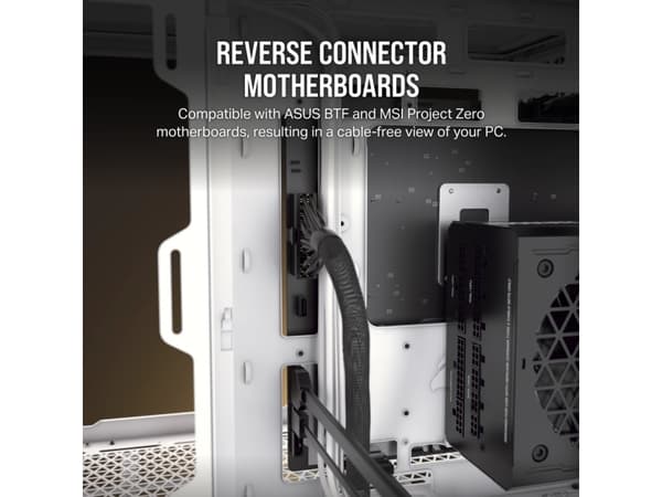 CORSAIR 2500D AIRFLOW - Keskitorni - mikro-ATX - sivupaneeli ikkunalla (karkaistu lasi) - ei virtalähdettä (ATX) - musta - USB/ääni