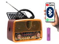 Miniatyrbild 2 av 2: BLOW bärbar radio analog AM/FM Bluetooth BLOW RA10 solradio