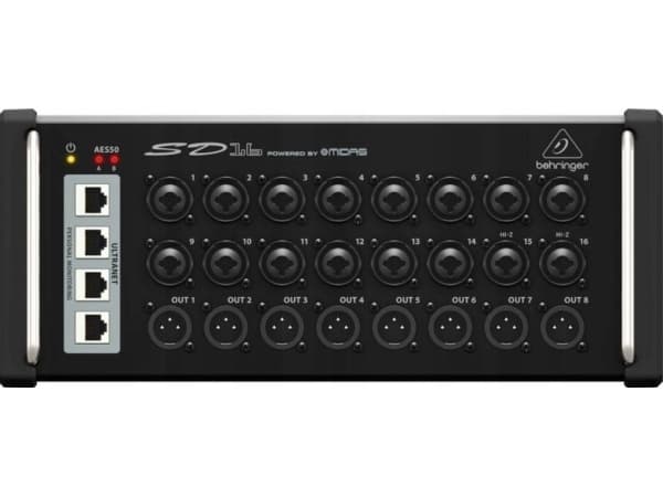 Behringer SD16, Sort, Metall