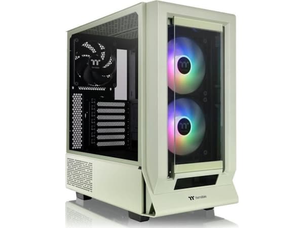 Thermaltake Ceres - - genomskinlig sidopanel (härdat glas) - ingen strömförsörjning - hydrangea blue - USB/ljud