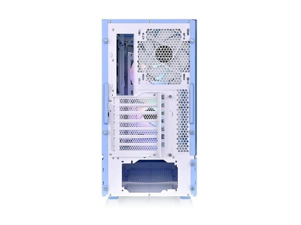 Thermaltake Ceres - - sidepanel med vindu (herdet glass) - ingen strømforsyning - hydrangea blue - USB/lyd