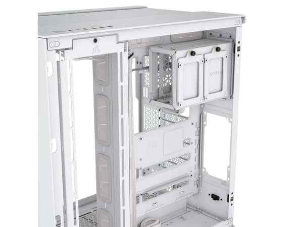 Corsair 6500D AIRFLOW, Midi Tower, PC, Vit, ATX, 19 cm, 40 cm