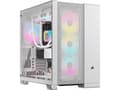 Miniatyrbild 1 av 5: Corsair 6500D AIRFLOW, Midi Tower, PC, Vit, ATX, 19 cm, 40 cm
