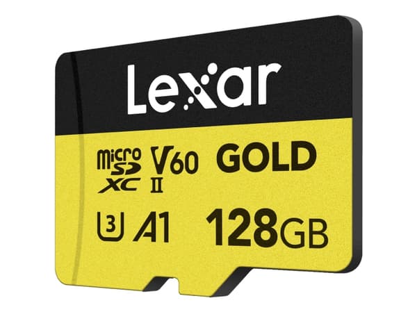 Lexar Professional GOLD, 128 GB, MicroSDXC, UHS-II, 280 MB/s, 180 MB/s, Klasse 3 (U3)