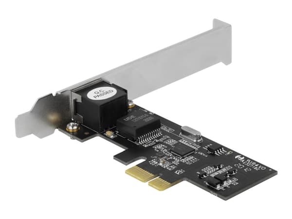 Delock - Nettverksadapter - PCIe 2.1 lav profil - 2.5GBase-T