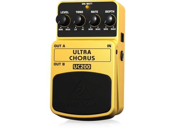 Behringer UC200, Effektpedal, Svart, Vit, AC, Batteri