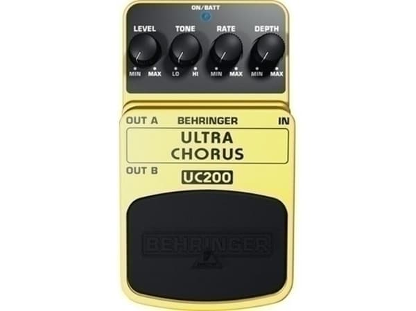 Behringer UC200, Effektpedal, Svart, Vit, AC, Batteri